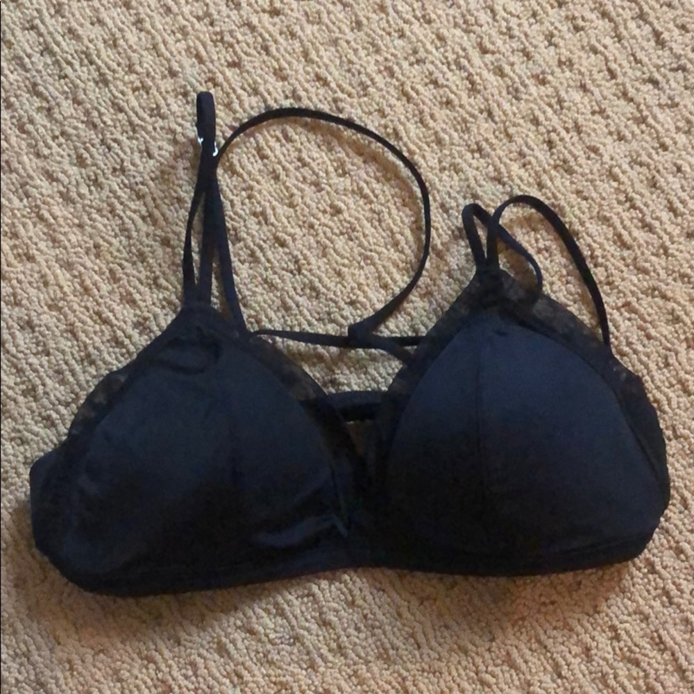 Black bralette